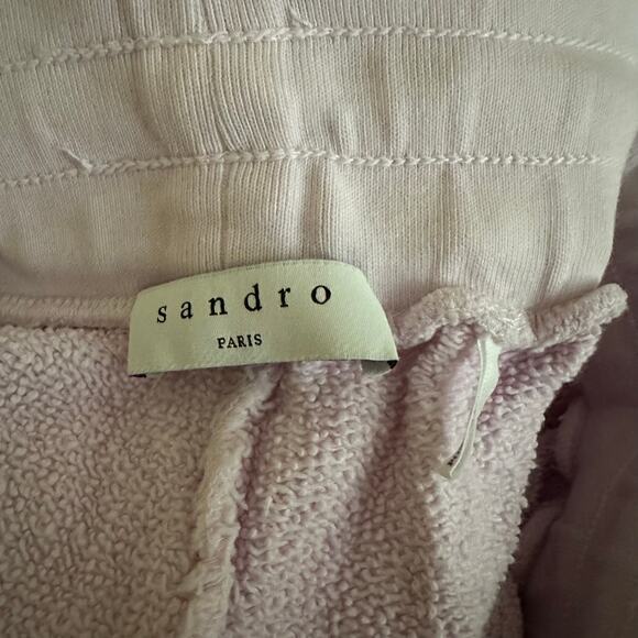 Sandro Paris‎ Tie Dye Ombré Pastel Sweatpants Size Medium FR 38 Wide Leg - Picture 13 of 15